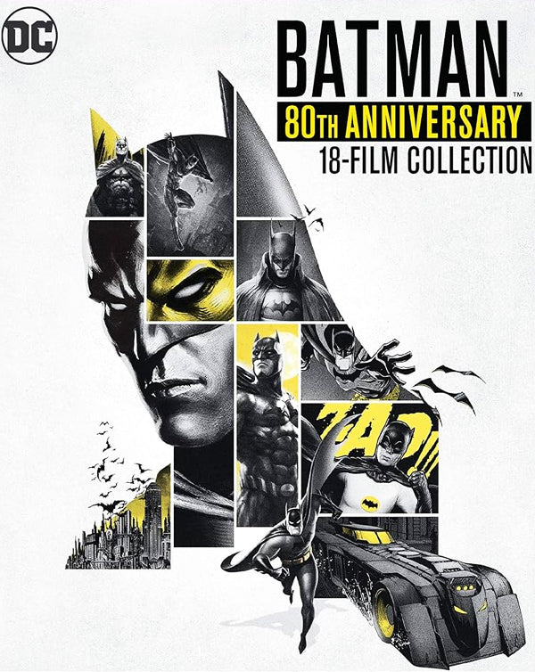 Batman 80th Anniversary 18 Movie Collection (Bundle) 9 4K 9 HD (2003-2018) [MA HD]