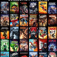 DC Universe 30 Movie 10th Anniversary Collection Bundle (2007-2017) [MA HD]