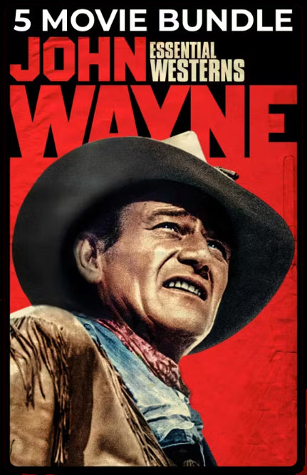 John Wayne 5 Movie Collection Essentials - Westerns Bundle  (1969-1976) [Vudu HD]