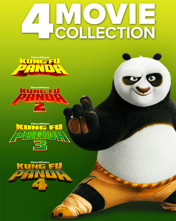 Kung Fu Panda 4-Movie Collection (Bundle) (2008-2024) [MA HD]