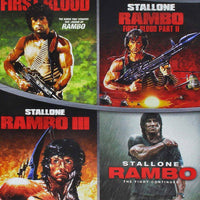 Rambo 4 Film Collection Bundle (1982,1985,1988,2008) [Vudu HD]